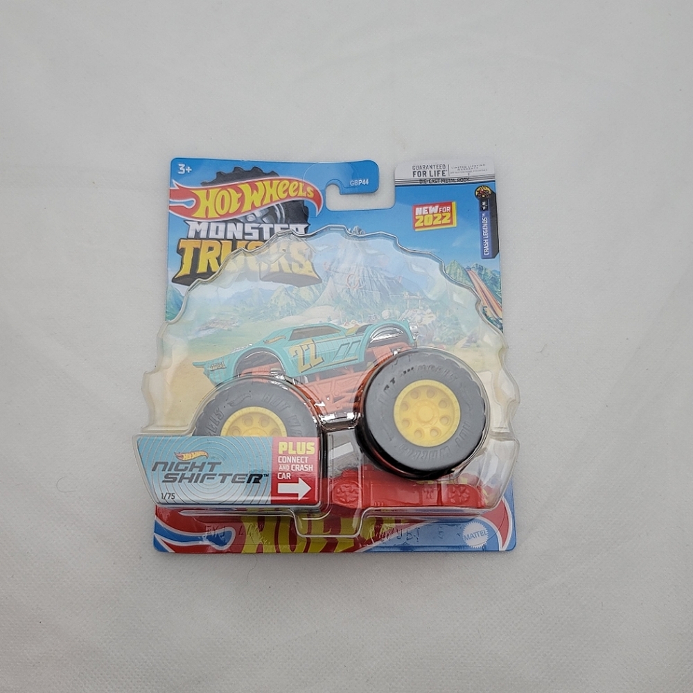 Hot Wheels Monster Trucks Night Shifter CRASH LEGENDS